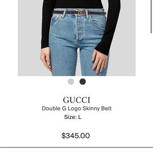 Gucci belt